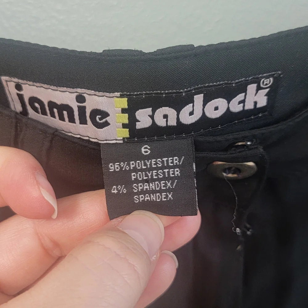 Jamie Sadock Womens Black Golf Athletic‎ Mini Skort Size 6